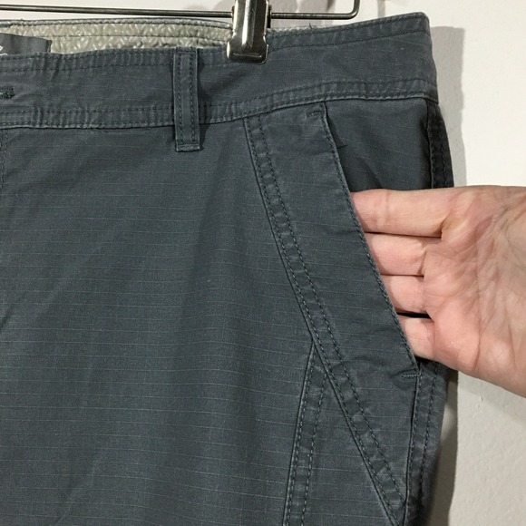 Eddie Bauer Women's Gray Straight Leg Pants Size 14 Tall‎ Cotton Spandex - Picture 2 of 8